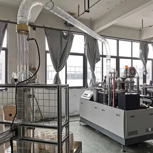 Hochgeschwindigkeits-automatik Algerien Papierbecher-Herstellungsmaschine kleine Maschine zur Herstellung von Papierbechern und Tellern