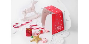 Caja de Regalo Navideña Portátil y Adorable al por Mayor, Ideal para Guardar Manzanas y Dulces en la Época Festiva - Product Image 5