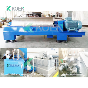 LW250 Industrial <strong>2</strong> Phase Continuous Decanter Centrifuge for Refinery Drilling Mud in Oil and Gas Industry - Product Image 5