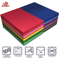 SSD prix de gros feuille de mousse de découpe 1mm Foamiran 1mm 1.5mm 2mm feuille de mousse Eva épaisse pour la fabrication à la main