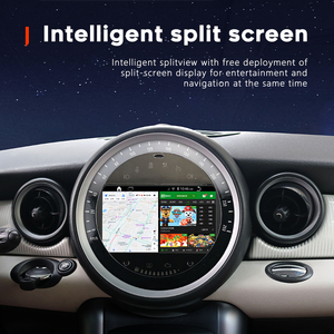 Schermo CarPlay da 7 pollici Touch Screen multimediale veicolo Android 13 per sistema di navigazione Gps per auto per BMW <span class=keywords><strong>Mini</strong></span> R60 2011-2016 - Product Image 4