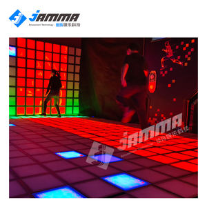 Jeux de sol interactifs populaires 2026 : Jeu de <span class=keywords><strong>marelle</strong></span> à projection, Jeu de sol à grille lumineuse LED, Jeu de sol à détection de pression pour la danse - Product Image 3