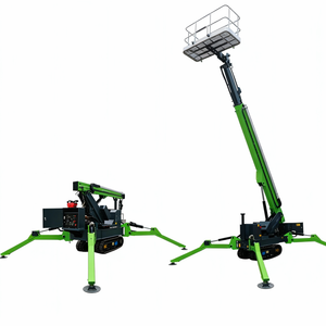 Nouveau nacelle élévatrice hydraulique de 10m, 12m, 14m, 16m, 18m, équipement aérien, remorquable, monté sur remorque pour nacelle élévatrice - Product Image 2