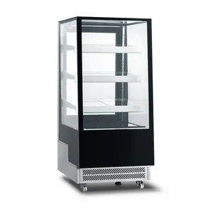 Chiller Bakery Display Showcase Commercial Refrigerator Equipment Cold Storage Cake Showcase Cake Freezer Small Cake Display