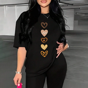 Bán Buôn Womens Thời Trang Áo Thun Áo Sơ Mi Mùa Hè Cao Đường Phố Mặc Giản Dị TEE Trang Phục Cho Phụ Nữ - Product Image 1