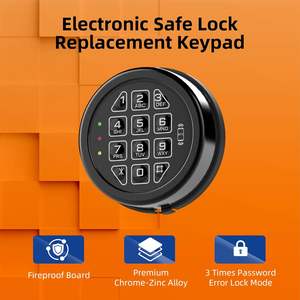 Nfc मोबाइल नियंत्रण सुरक्षित इलेक्ट्रॉनिक लॉक कीपैड के साथ 2 कार्ड, सोलेनोइड लॉक और 2 ओवरराइड कुंजी, फिट आईओएस और एंड्रॉइड - Product Image 2