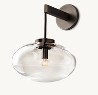 Support de lampe moderne américain E26 Applique murale en cristal plaqué nickel et fer noir avec source de lumière LED pour le salon ou la chambre à coucher