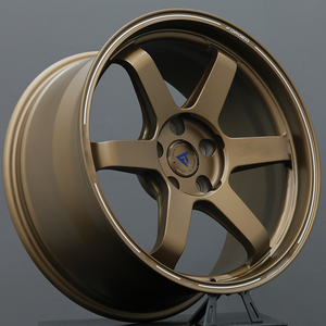 定制合金轮毂 Volk Sport 赛车轮毂 10J 30mm/35mm 100mm/98mm 铝合金汽车轮毂 适用于 TE37 - Product Image 1