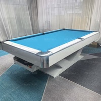 Table de billard professionnelle Brunswick de qualité tournoi, prix d'usine, avec ardoise Jiujiang de qualité supérieure, table de billard commerciale 9ft 8ft