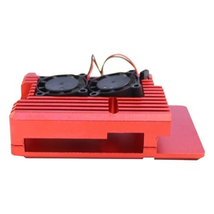 เคสอะลูมิเนียมสีตามสั่ง SEYOSE สำหรับ Raspberry Pi 4 Model B พร้อมพัดลมระบายความร้อน ได้รับการรับรองมาตรฐาน ROHS กล่องป้องกัน Pi4 - Product Image 6