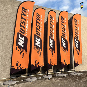 Nuovo prodotto popolare spettacolo di eventi all'aperto pubblicità personalizzata bandiera personalizzata bandiera della piuma di spiaggia bandiere personalizzate Banner personalizzato