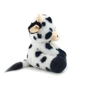 Usine de Yiwu OEM ODM : Adorables animaux en peluche assis, <span class=keywords><strong>vache</strong></span> en peluche pour cadeaux d'enfants - Product Image 3