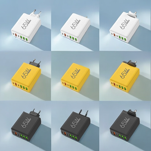 Cargador PD inalámbrico de 65W para iPhone 15/16 <span class=keywords><strong>iPad</strong></span> para Apple Watch-Placas de <span class=keywords><strong>carga</strong></span> rápida del Reino Unido Material GAN ABS para teléfonos móviles Portátiles - Product Image 2