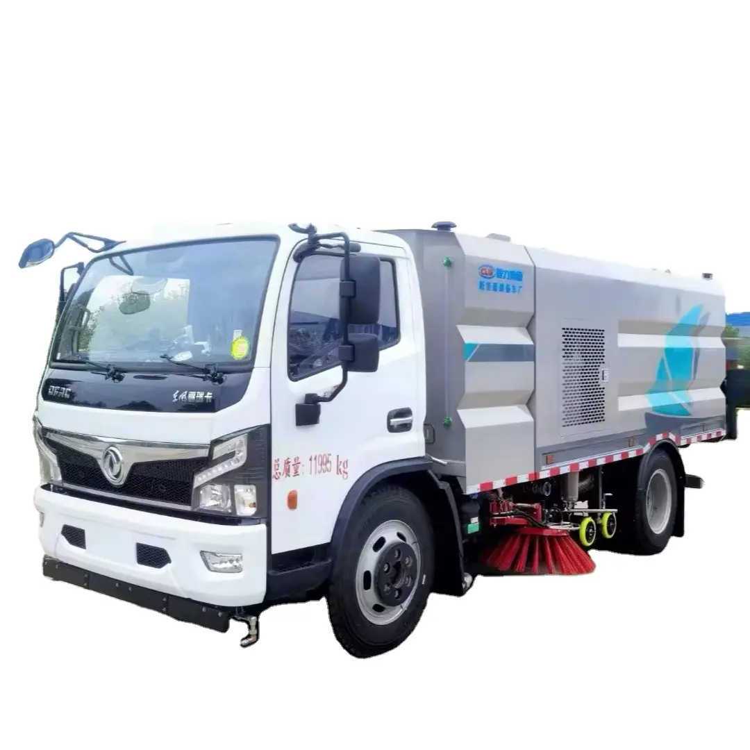Dongfeng 5m3 Máquina varredora de limpeza de estradas caminhão
