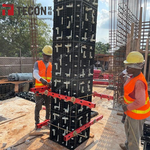 Tp60 điều chỉnh cột ván khuôn nhựa 600x1200mm để xây dựng xây dựng biệt thự nền tảng vật liệu ABS - Product Image 2