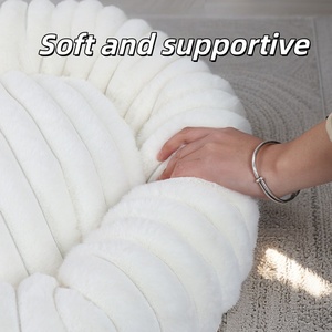 छोटे मध्यम बड़े बिल्लियों के लिए प्यारा डोन कुत्ते बिस्तर के साथ एक छोटे कुत्ते के बिस्तर के साथ फ्लफ पालतू बिस्तर - Product Image 2