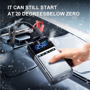 Máy bơm hơi đa năng 4 trong 1 <span class=keywords><strong>12V</strong></span> 10400mah, bơm lốp ô tô, khởi động bình ắc quy, sạc dự phòng - Product Image 2