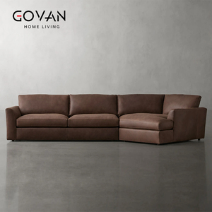 Modern-style Genuine <strong>Leather</strong> <strong>Sofas</strong> for Living Rooms, Leisure Areas, Reception Areas and Commercial Premises - Product Image 5
