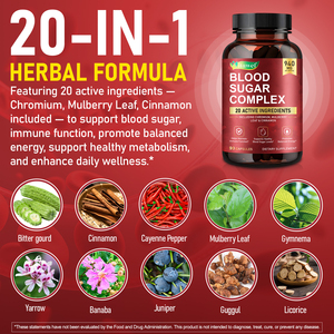 निजी लेबल 940 मिलीग्राम रक्त शर्करा के जटिल पूरक दैनिक कल्याण एंटीऑक्सिडेंट समर्थन के लिए दालचीनी कड़वे मिश्रण - Product Image 2