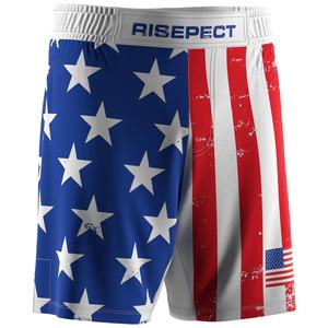 Pantalones Cortos de Entrenamiento Elite High-Tech Nation con Detalles Inspirados en la Bandera, Material Elástico Ligero y Funcionalidad de Secado Rápido - Product Image 4