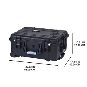 Waterproof Heavy Duty Protective Camera Hard Case Water And Shock Resistant Case For Roller