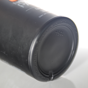 50cl 75cl Matte đen vòng Thủy Tinh Rượu chai rượu Gin Whisky Vodka Tequila dầu ô liu chai thủy tinh với nút chai nắp - Product Image 3