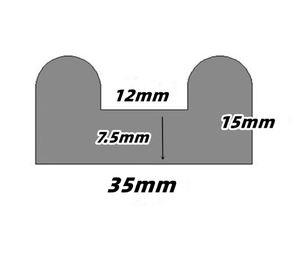 Pare-battages extrudés creux en caoutchouc EPDM pour bateaux, avec service de découpe pour <span class=keywords><strong>pontons</strong></span> et quais flottants - Product Image 5