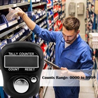 Compteur de doigts électronique pour bébés, compteur électronique à affichage numérique LCD à 5 chiffres, compteur à main pour Golf, compteur de articles
