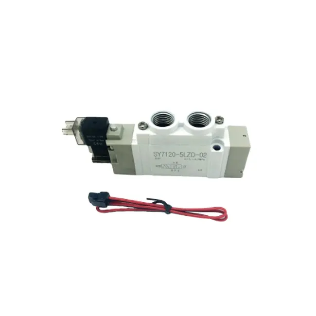 SMC Type SY Series SY7120 5 Position Pneumatic Solenoid Valve 24V DC Directional Control Valve