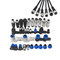 Câble adaptateur connecteur mâle/femelle étanche IP68 pour batterie automobile en cuivre, 2-12 broches, M23/M16/M12/M8/M5 (12-250V 1.5-20A)