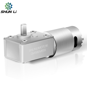 Tjw58fx 24V 12V 100 vòng/phút điện góc phải DC Worm Gear giảm động cơ với bộ mã hóa cho robot - Product Image 4
