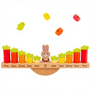 <strong>Math</strong> Learning Games for Boys and Girls, Educational Number Preschool Toy, STEM <strong>Math</strong> Games for Kids, Rabbit Balance Counting Toys - Product Image 3