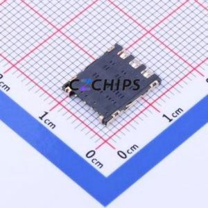 SNO-1310 SIM Card Connector SMD Connector Plug-In Type Nano SIM Card Card Holder 1.4mm - Product Image 2