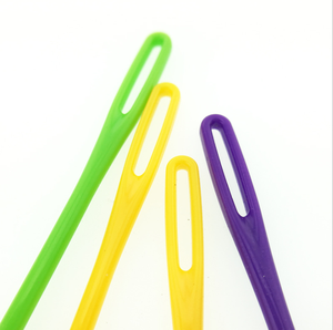 Aghi per cucire gli occhi di grandi dimensioni telaio in plastica uncinetto Kit per ferri da punzonatura per maglieria a mano <span class=keywords><strong>Set</strong></span> di feltro strumenti fai-da-te forniture per cucito - Product Image 1