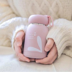 Stainless Steel Vacuum Insulated Water <b>Bottle</b> 304 Portable Cute Rabbit Design For Girls Students Back To School - Product Image 2