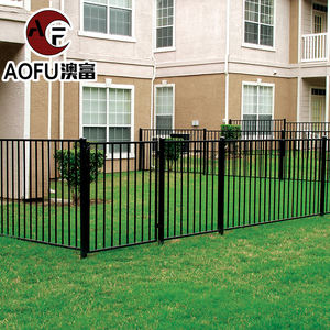 Ucuz tedarik özel boyut kullanılan ağır galvanizli güvenlik klasik avrupa antika çit satılık ferforje çit panelleri - Product Image 5