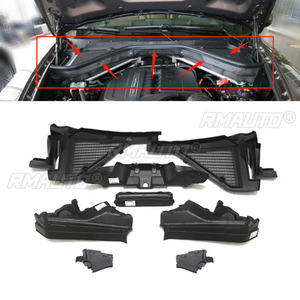 1 ชุดเครื่องยนต์รถยนต์ช่องเก็บของด้านบนแผงแบ่งช่องสำหรับ BMW X5 X6 E70 E71 2007-2013 แผ่นกันความร้อนไฟร์วอลล์ช่องเก็บของ - Product Image 6