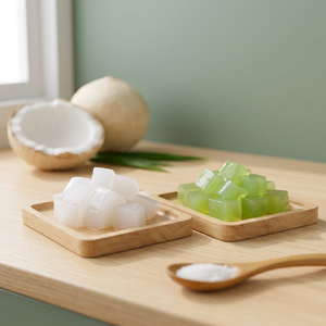 Exportación de Gelatina de Coco Pandan de Vietnam, Origen de Ingredientes Naturales, Sin Aditivos, Etiqueta OEM ODM, Buen Precio - Product Image 1
