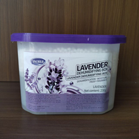 Boîte déshumidificatrice à la lavande pour la maison, déshydratant au chlorure de calcium pour l'absorption de l'humidité, la prévention de l'humidité et l'élimination des odeurs