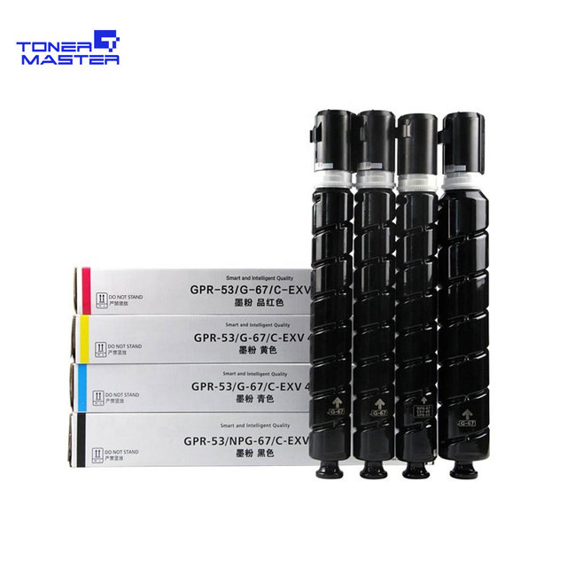 New Customer Discounted Factory Price Copier Toner Cartridge for Canon Toner Kit NPG-67 C-EXV49 GPR-53 With Japan Toner Powder