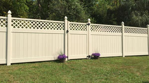 Country Style Pvc Hek <span class=keywords><strong>Vinly</strong></span>/Plastic Privacy Hek Fabrikant Tuin Gebouwen Pvc Hekwerk - Product Image 2