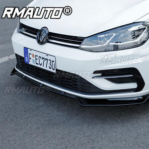 Protector de Parachoques Delantero de Fibra de Carbono RMAUTO, Alerón, Difusor, Protector para Volkswagen VW Golf MK7 7.5 GTI 2014-2020 - Product Image 5