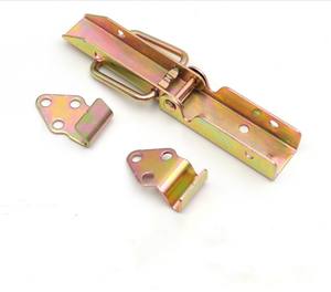 Galvanized Steel Push Button <strong>Latch</strong> Zinc Hardware <strong>Electrical</strong> <strong>Panel</strong> and Gate Lock for Cat <strong>Door</strong> Iron Hinge Packed in Box - Product Image 2