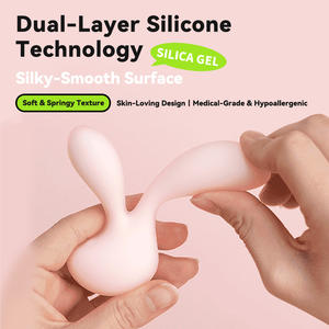OROK Dildo Vibrator voor Vrouwen Seks Speelgoed Dildo's Koppel Lesbisch Volwassenen Stotende Toy <span class=keywords><strong>Rabbit</strong></span> 10 Vibrerende Met Likkende G-spot - Product Image 3