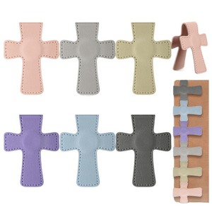 Marcadores Magnéticos de PU con Cruz Cristiana Religiosa Retro, Clips de Página de Doble Cara para Amantes de los Libros, Lectores, Hombres, Mujeres, Regalos de Lectura - Product Image 5