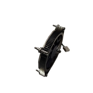 Slim Cpu Cooler for Itx HTPC LGA1200 115X Cooling 4Pin PWM CPU <b>Fan</b> Aluminum Fin Heatsink and Copper Heatpipes Base CPU Cooling - Product Image 6