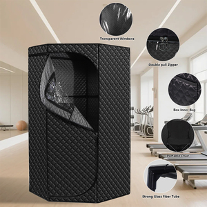 ZT Home Spa <b>Portable</b> <b>Sauna</b> Tent Foldable Whole Body Steam Box with Steamer Modern Design <b>Portable</b> <b>Sauna</b> Box for Apartment Use - Product Image 6