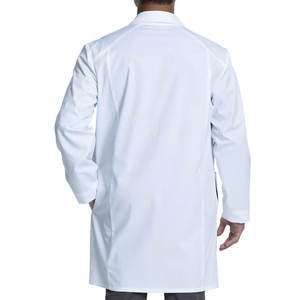 Blouse de laboratoire médical professionnelle pleine longueur à 4 boutons à manches longues de 37 "pour hommes dans un style unique et de la meilleure qualité - Product Image 2