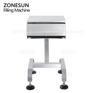 Machine de remplissage semi-automatique ZONESUN ZS-FM750F à vis sans fin pour poudre d'assaisonnement en sachet ou en bouteille, avec alimentation par vis et pesage volumétrique servo - Product Image 6