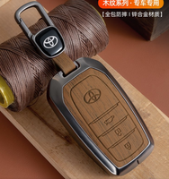Faible MOQ, porte-clés de voiture en alliage de zinc de luxe, porte-clés pour Toyota Axio Corolla Rav 4 Camry Lc200 Land Cruiser